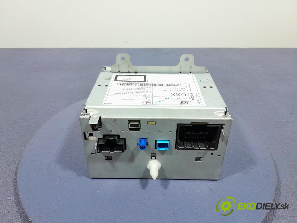 Opel Astra 2011 Radio I Navigace: 22739814