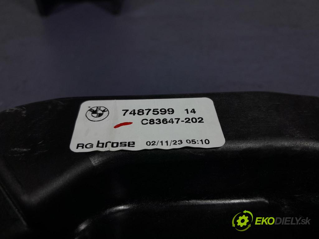 Bmw X3 2023 mechanismus stahování Sklenka: před Levý: 7487599