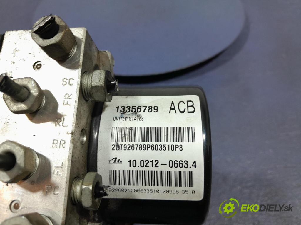 Opel Astra 2011 čerpadlo ABS x 13356789