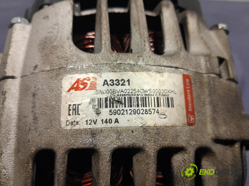 Opel Astra 2011 Alternator A3321