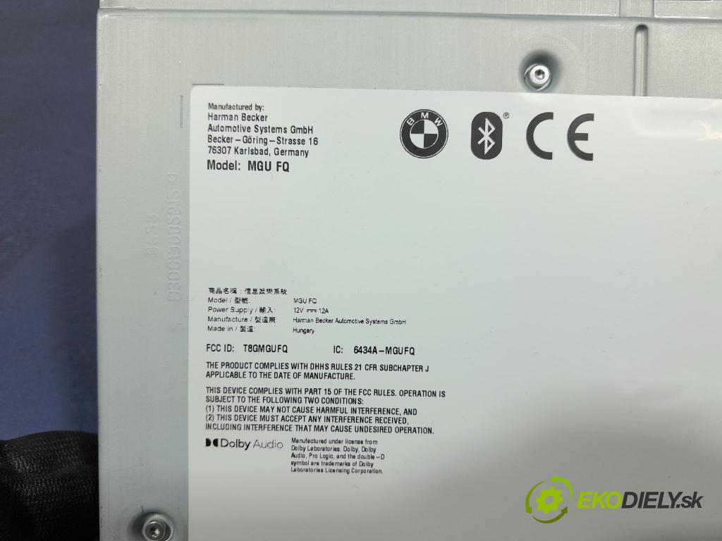 Bmw X3 2023 Radio I Navigácia: 5B369D2