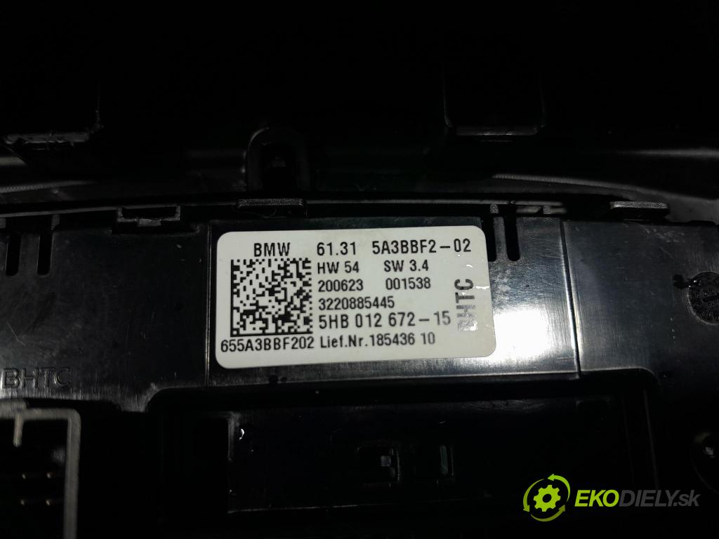 Bmw X3 2023 GRIDS: Prúd vzduchu: Vzduch: 5A3BB22