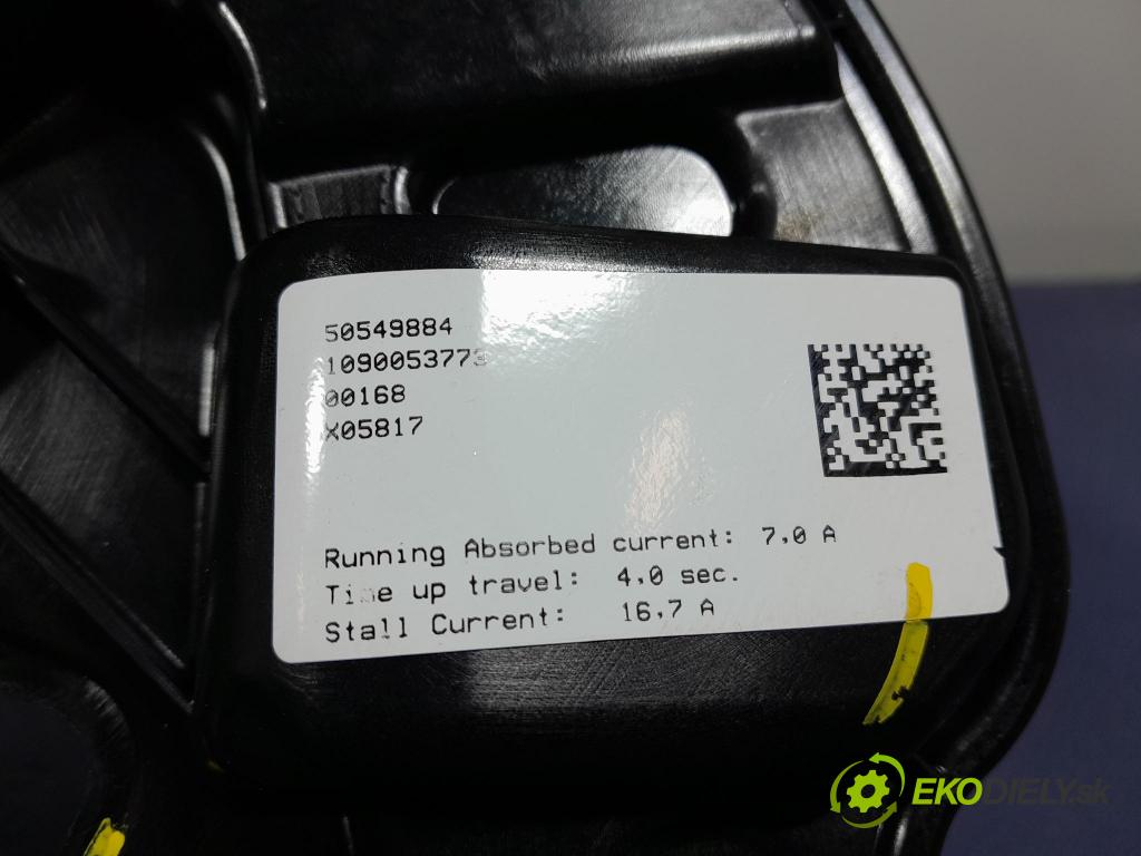 Alfa romeo Stelvio 2017 mechanismus stahování Sklenka: před Levý: 50549884