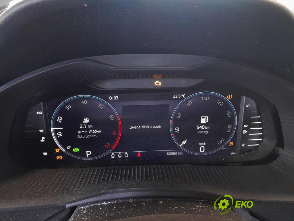 Skoda Kamiq 2022 Přístrojová deska 654920790D