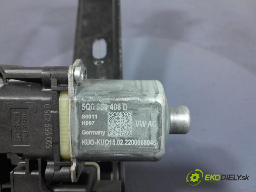 Skoda Kamiq 2022 mechanismus stahování Sklenka: Zad: v pravo: 5Q0959408D