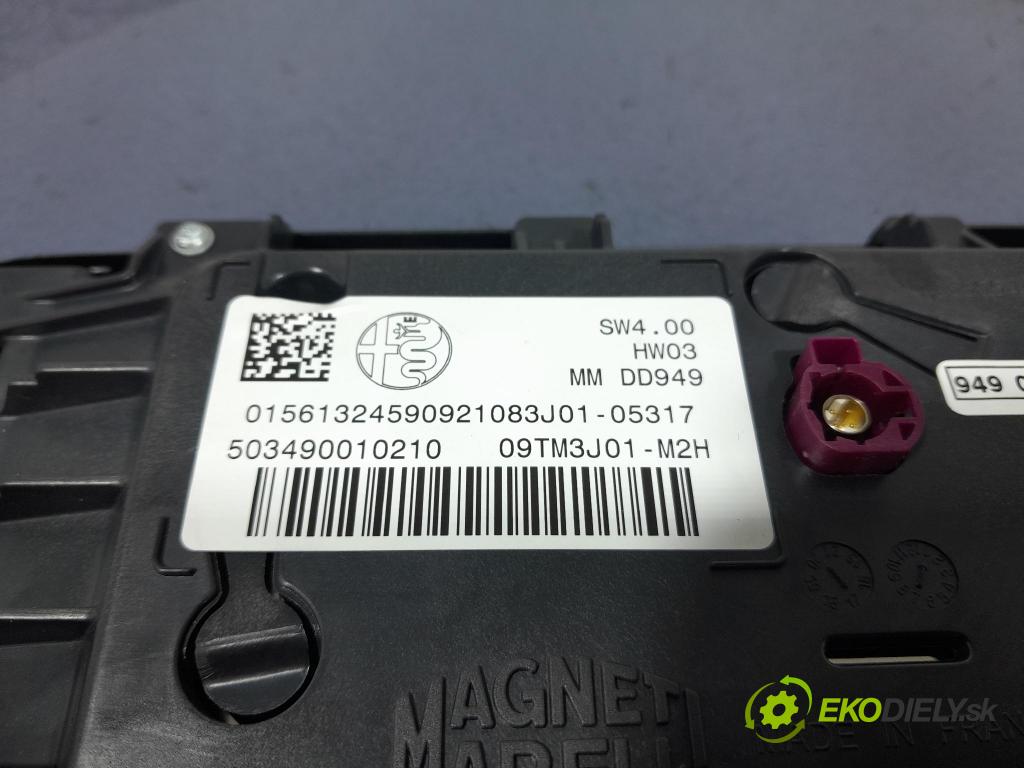 Alfa romeo Stelvio 2017 displej Radio / GPS 503490010210