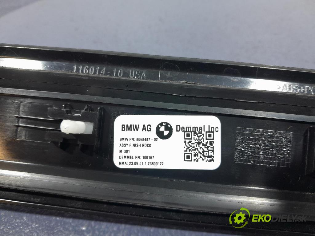 Bmw X3 2023 lišta Dekoratívní: Práh: 8068487