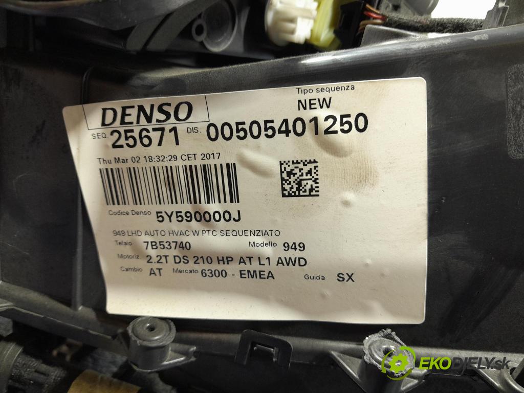 Alfa romeo Stelvio 2017 radiator 00505401250