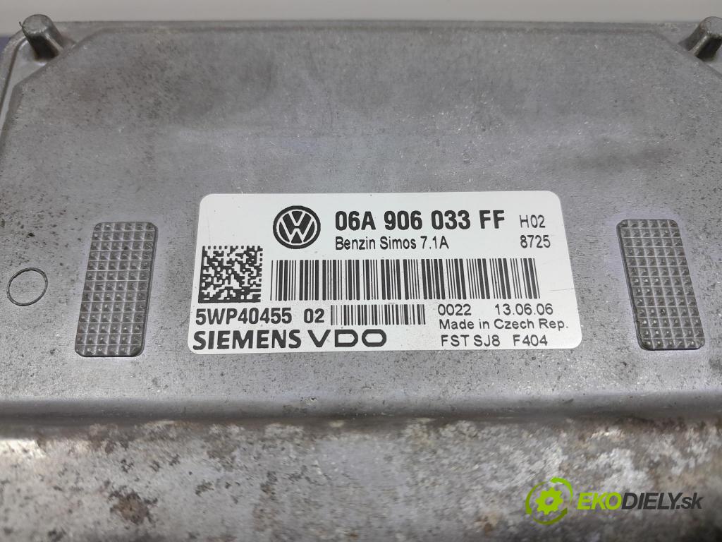 Seat Leon 2007 řídící jednotka Motor: 06A906033FF