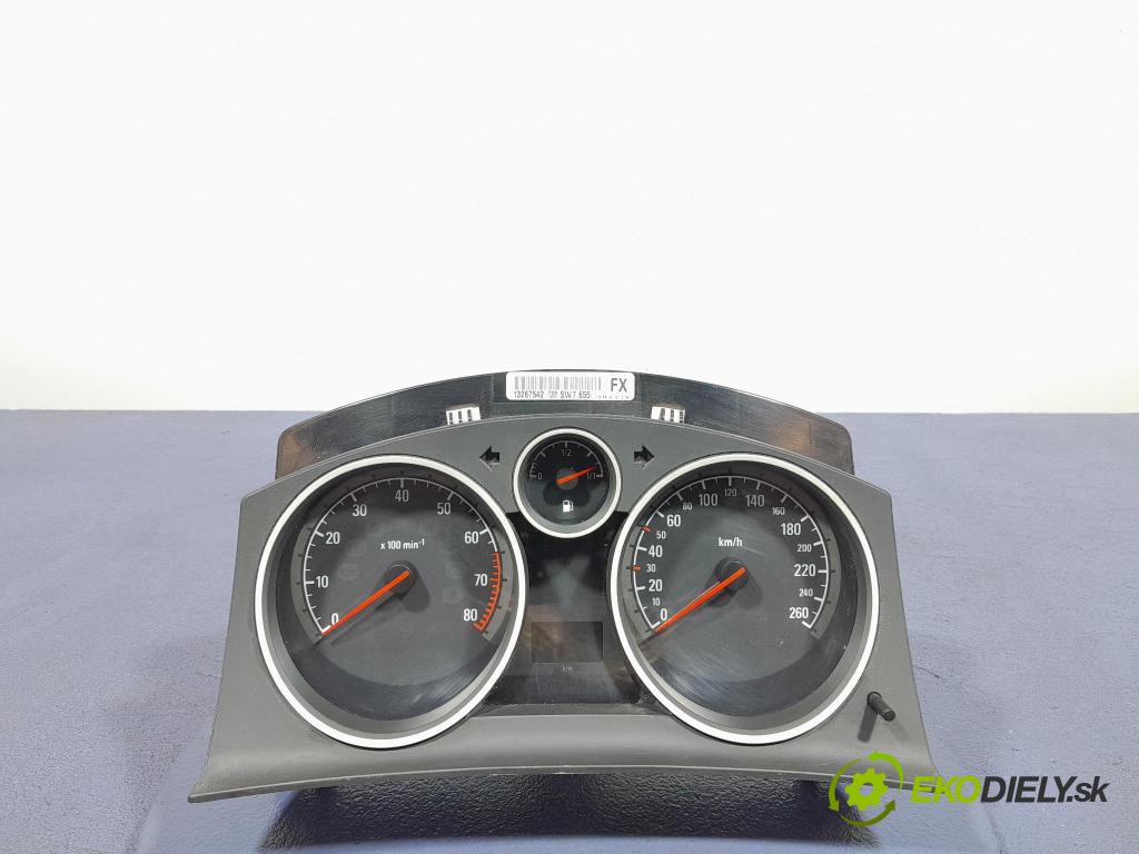 Opel Astra 2008 prístrojovka/ budíky 13267542