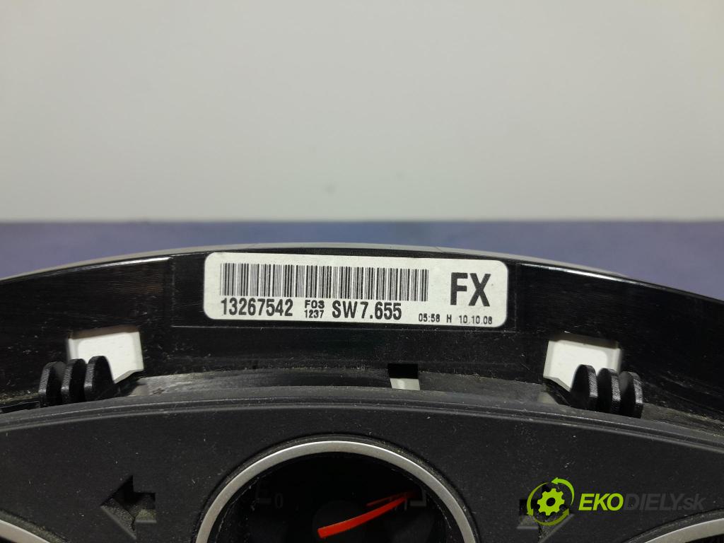 Opel Astra 2008 prístrojovka/ budíky 13267542