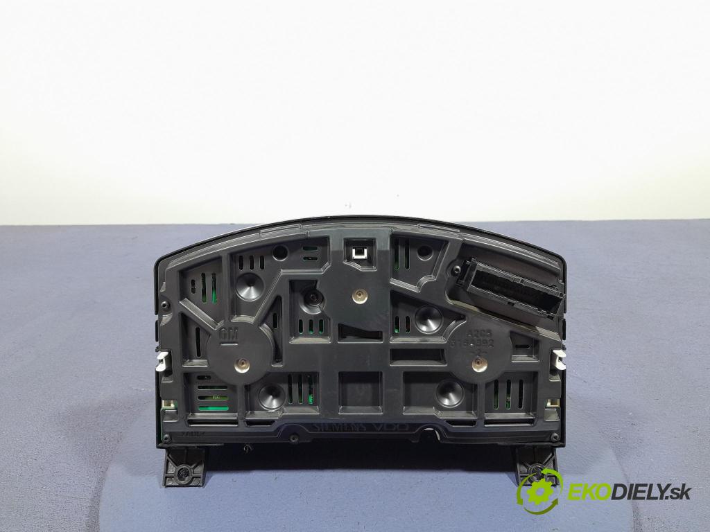 Opel Astra 2008 prístrojovka/ budíky 13267542