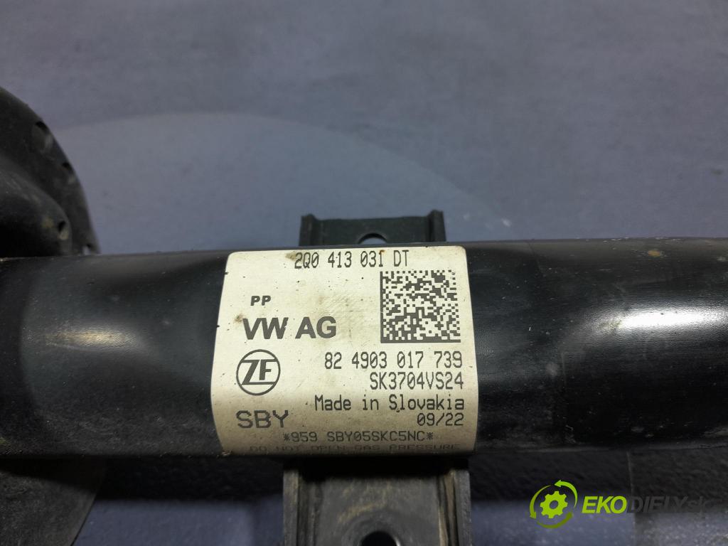 Skoda Kamiq 2022 tlumič před Lewy. 2Q0413031DT