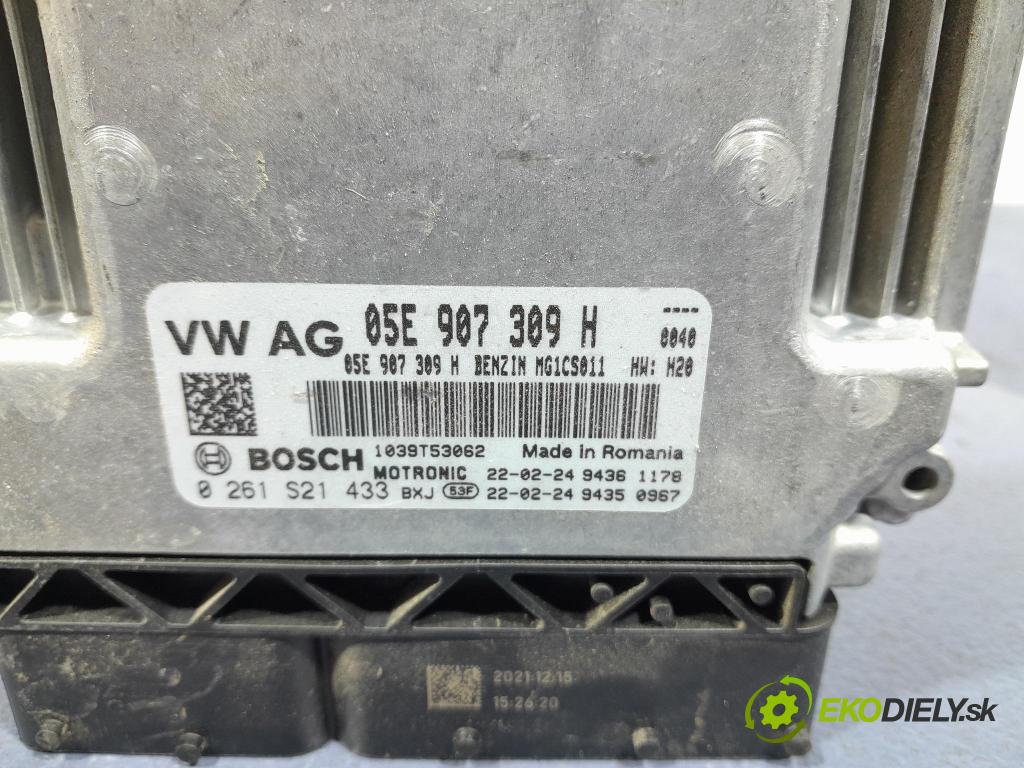 Skoda Kamiq 2022 řídící jednotka Motor: 05E907309H