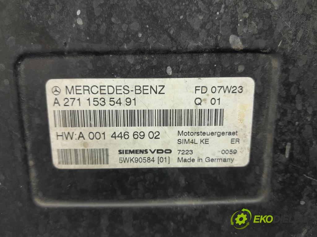 Mercedes E-klasa 2007 řídící jednotka Motor: A2711535491