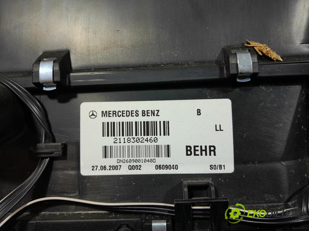 Mercedes E-klasa 2007 radiátor 2118302460