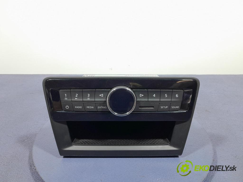 Skoda Rapid 2016 Radio I Navigácia: 5JA035872