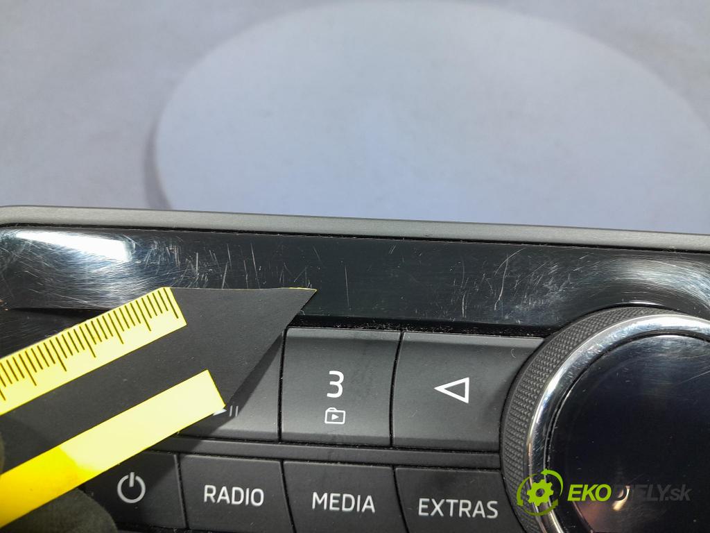 Skoda Rapid 2016 Radio I Navigácia: 5JA035872