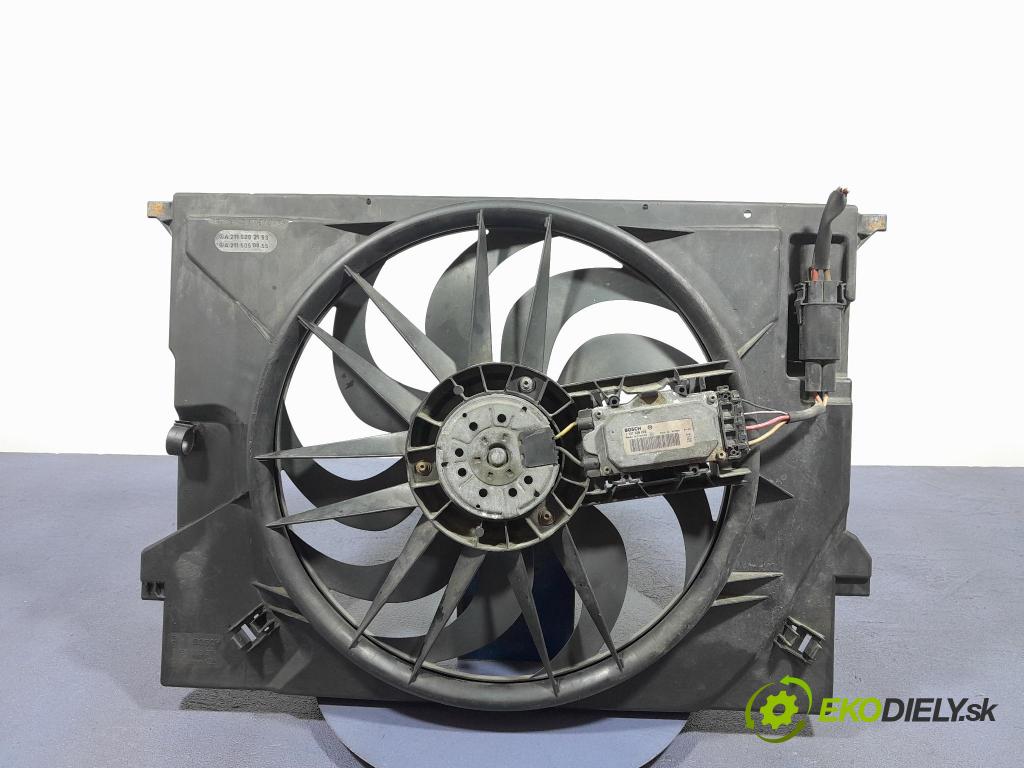 Mercedes E-klasa 2007 ventilátor Chladič: A2115002193