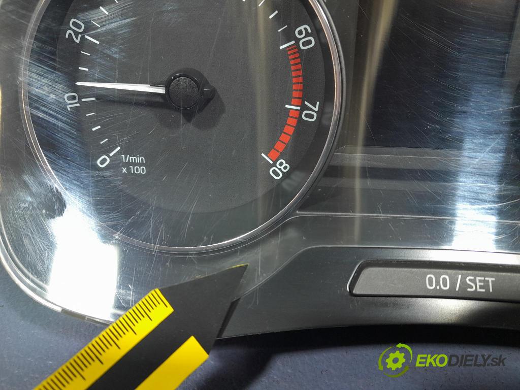 Skoda Rapid 2016 prístrojovka/ budíky 5JA920700