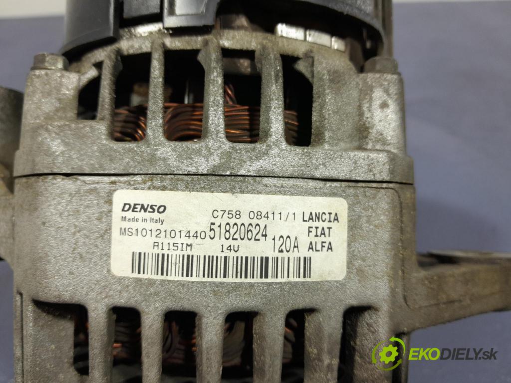 Alfa romeo Giulietta 2011 Alternator 51820624