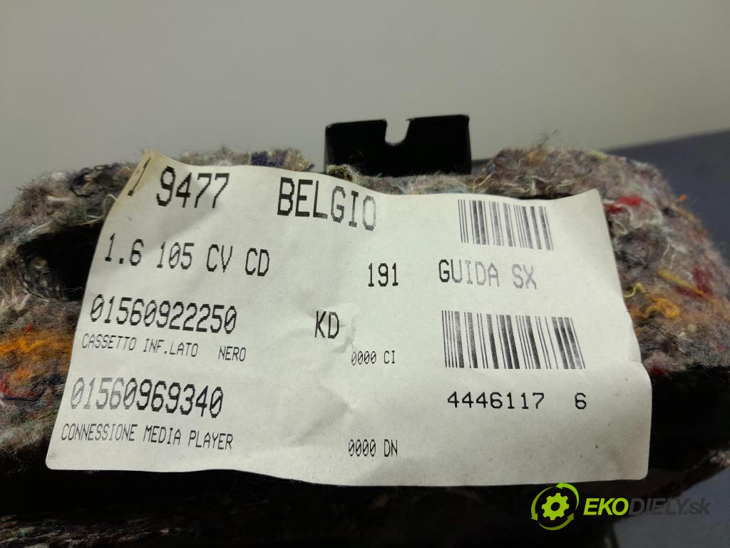 Alfa romeo Giulietta 2011 kastlík 01560922250