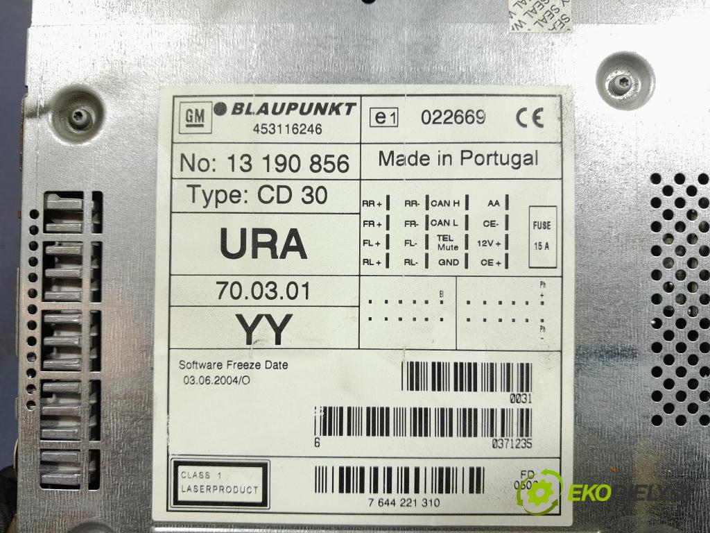 Opel Astra 2006 Radio I Navigácia: 13190856