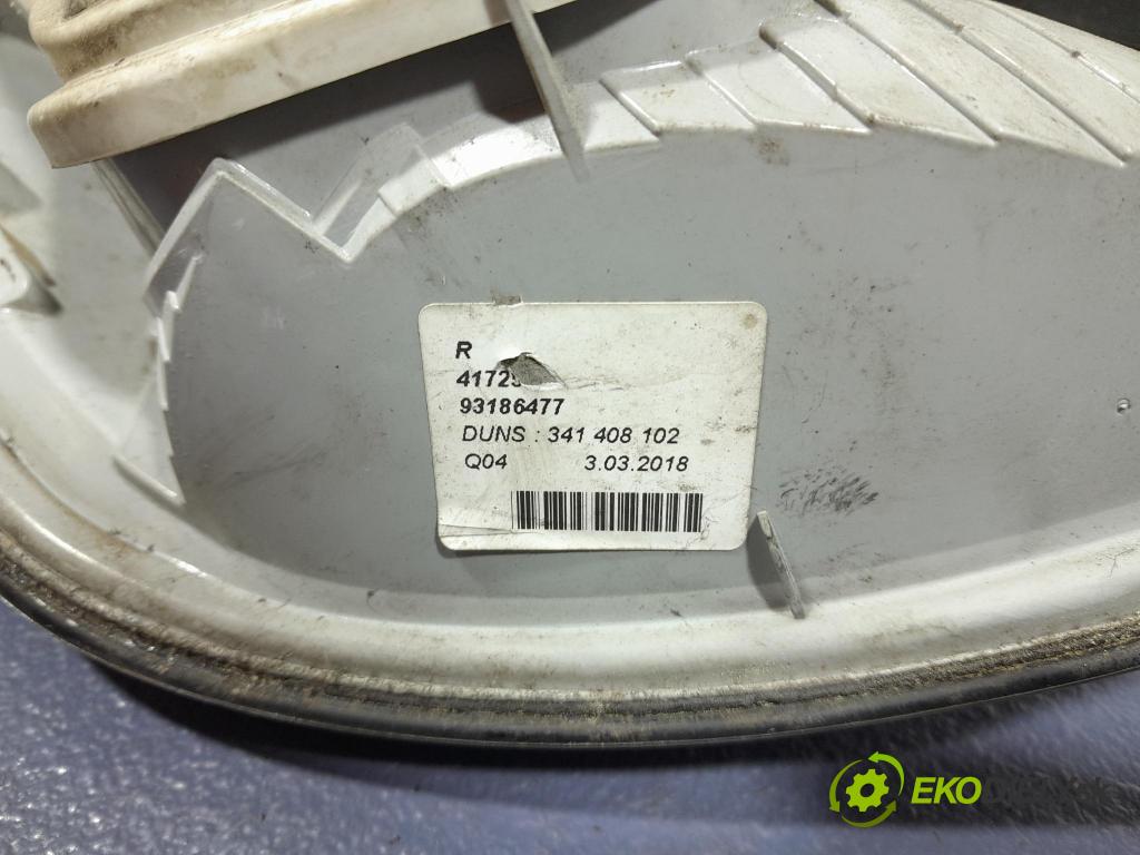 Opel Astra 2006 svetlo / reflektor zad Prava: Vonkajsia: 13223674