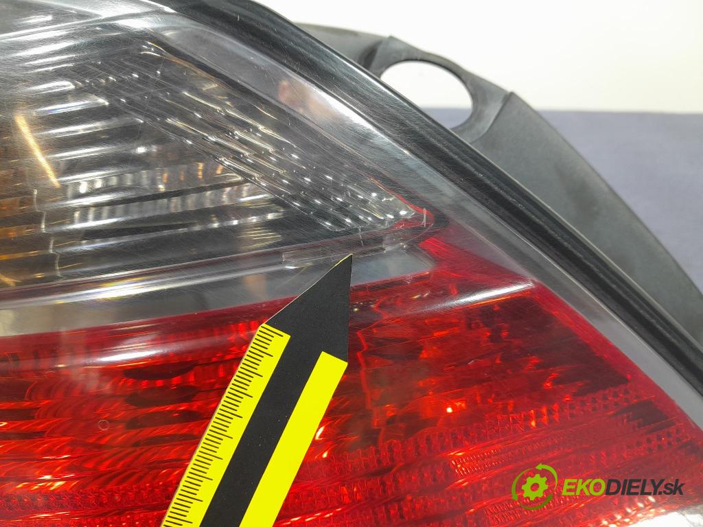 Opel Astra 2007 svetlo / reflektor zad ľavá Vonkajsia: 13222324