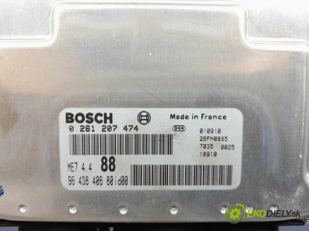 Peugeot 307 2001 riadiaca jednotka Motor: 9643840680