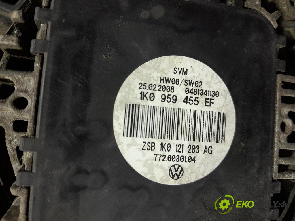 Skoda Octavia 2008 ventilátor Chladič: 1K0121205AA