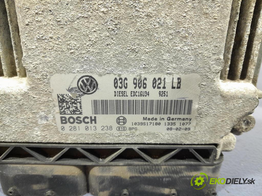 Skoda Octavia 2008 riadiaca jednotka Motor: 03G906021LB