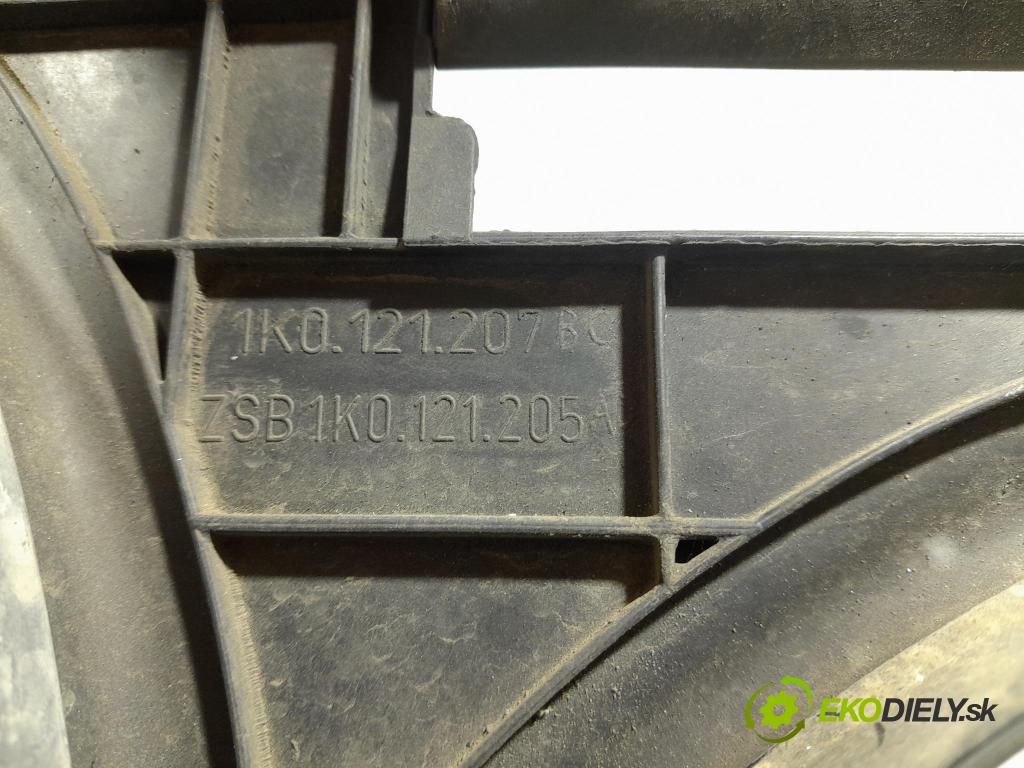 Vw Passat 2009 ventilátor Chladič: 1K0121207BC