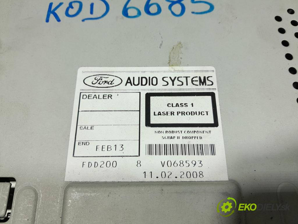 Ford Focus 2006 Radio I Navigácia: 8M5T-18C815-AA