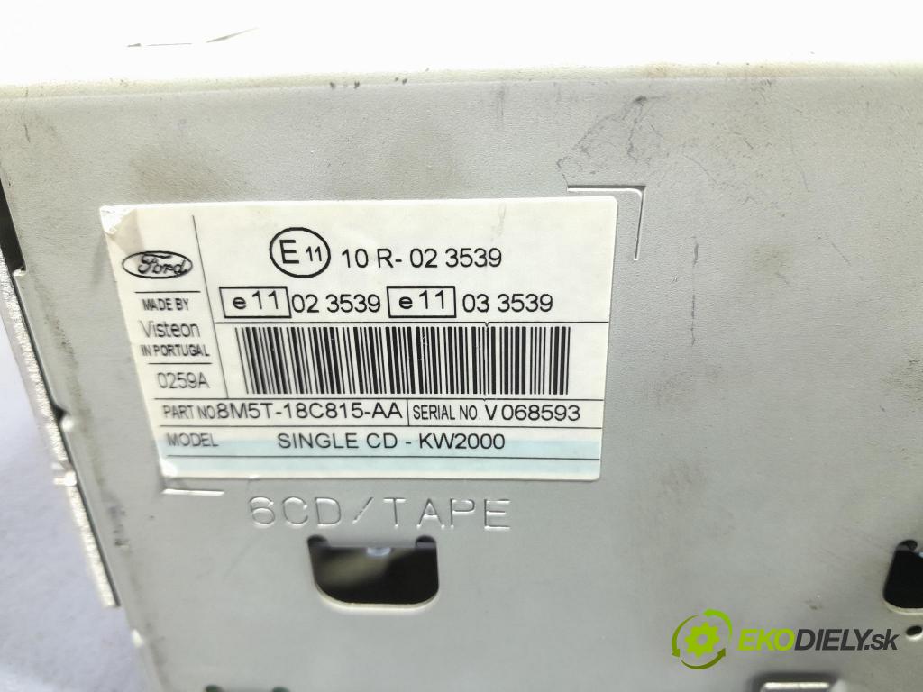Ford Focus 2006 Radio I Navigácia: 8M5T-18C815-AA