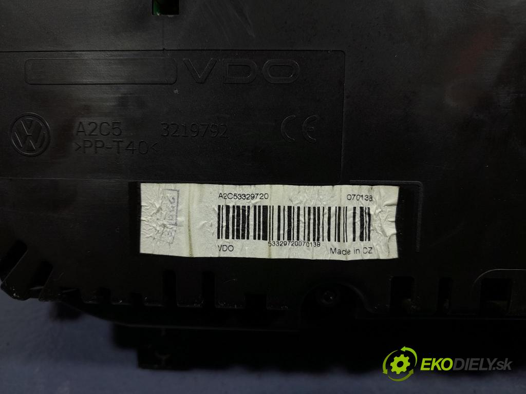 Vw Passat 2009 prístrojovka/ budíky 3C0920871T