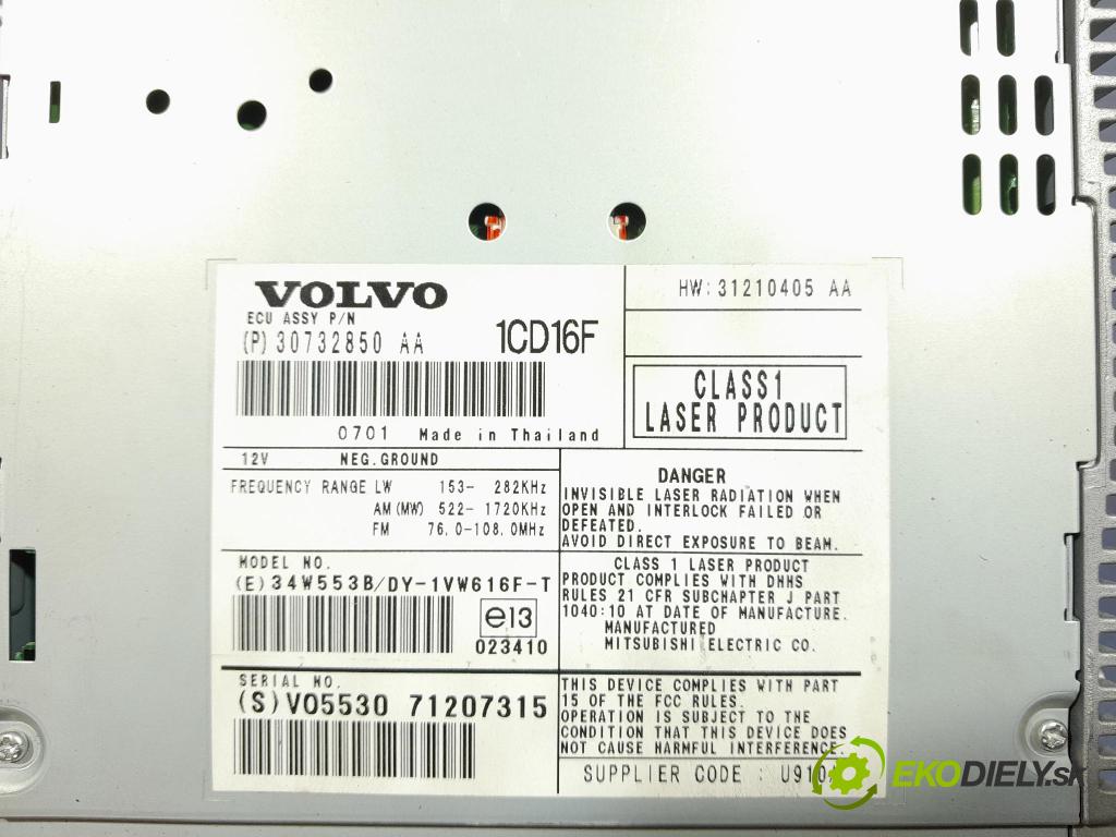 Volvo S40 2007 Radio I Navigácia: 30732850