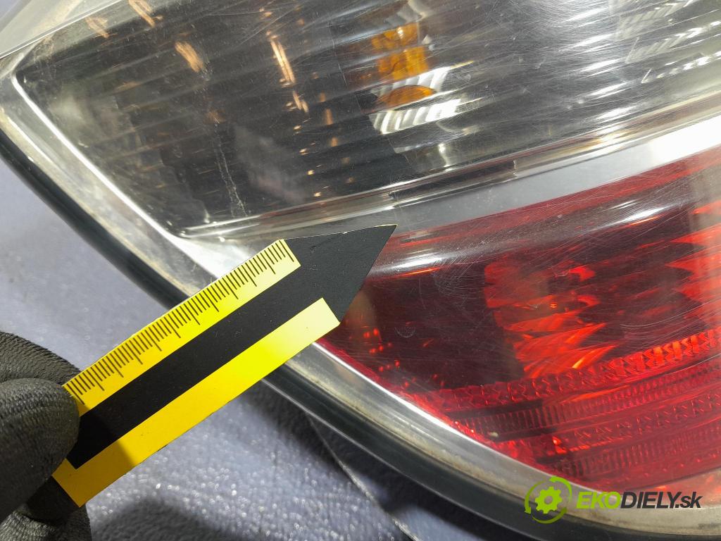 Opel Astra 2007 svetlo / reflektor zad ľavá Vonkajsia: 13222324