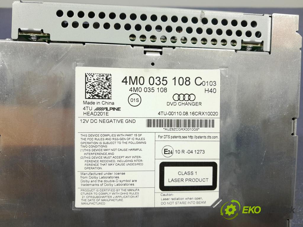Audi A6 2016 Měnič: 4M0035108