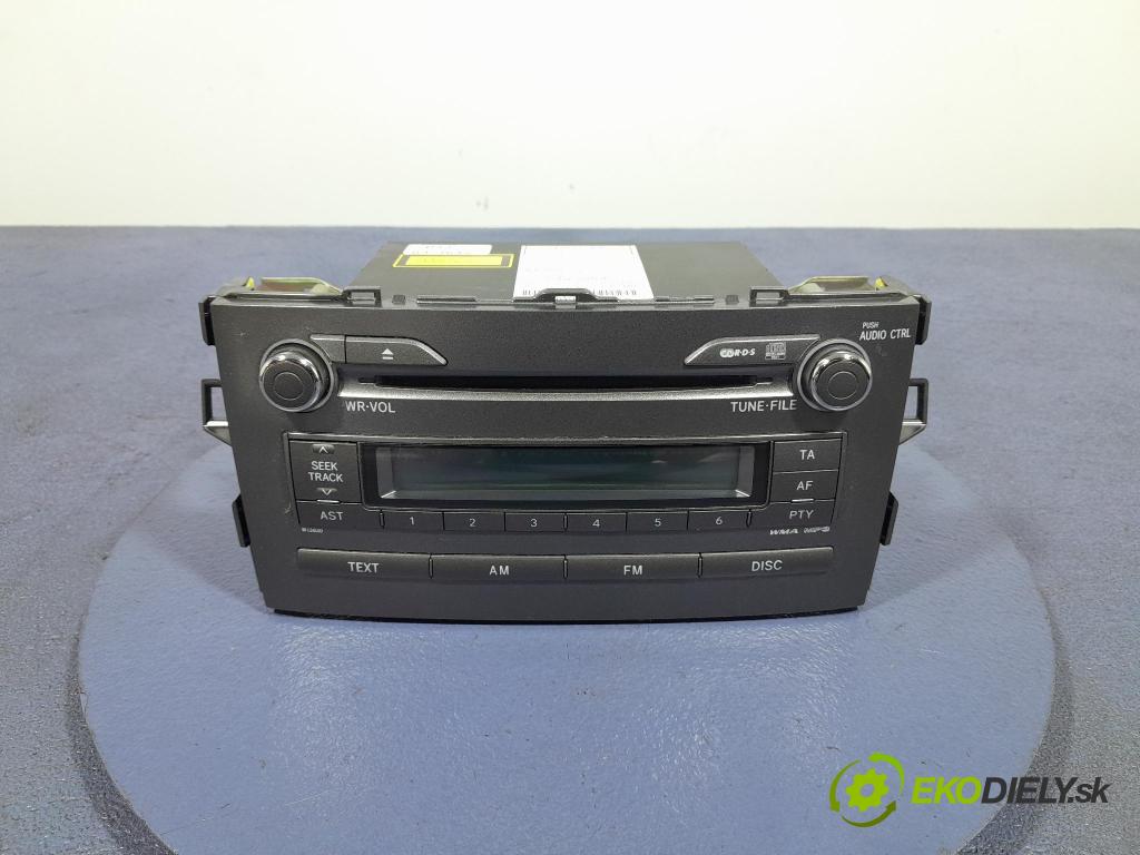 Toyota Auris 2009 Radio I Navigácia: 86120-02521