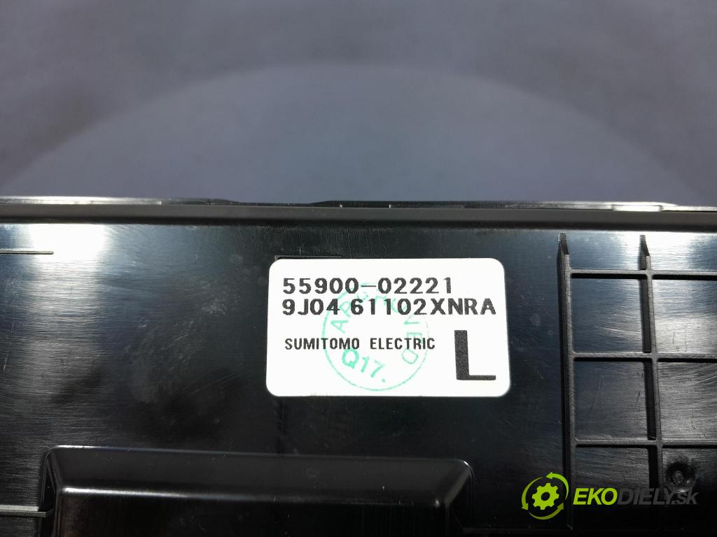 Toyota Auris 2009 prepínač Klimatizácia: Prúd vzduchu: 55900-02221