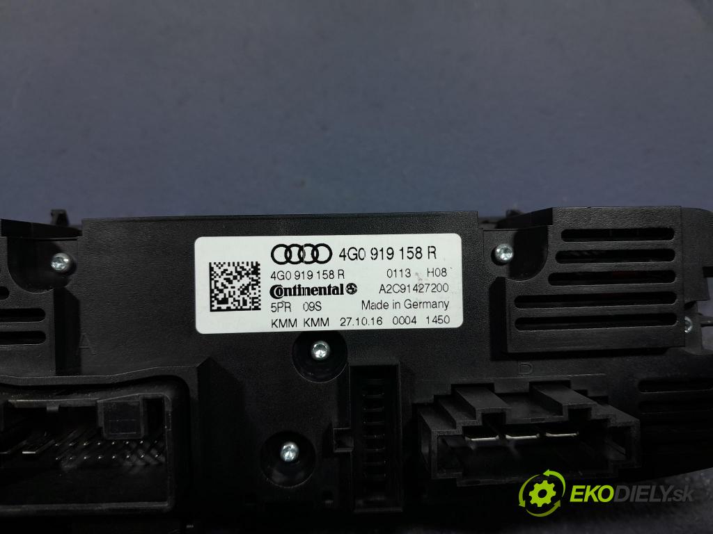 Audi A6 2016 Přepínač Klimatizace: Proud vzduchu 4G0919158R