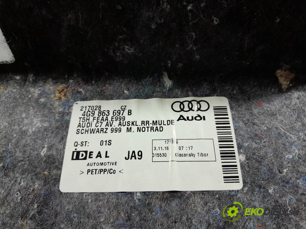 Audi A6 2016 koberec do auta 4G9863697B