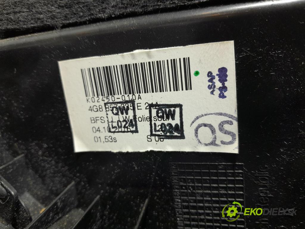 Audi A6 2016 kastlík 4G8857035E