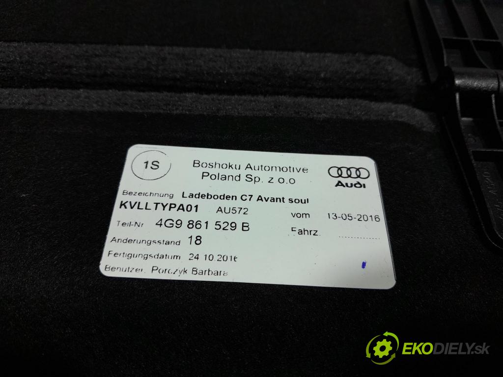 Audi A6 2016 koberec do auta 4G9861529B