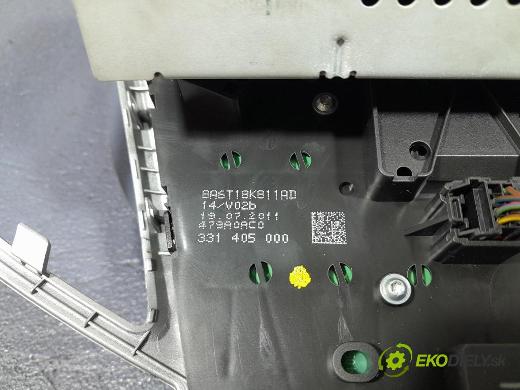 Ford Fiesta 2011 Radio I Navigace: 8A6T-T18K811-AD