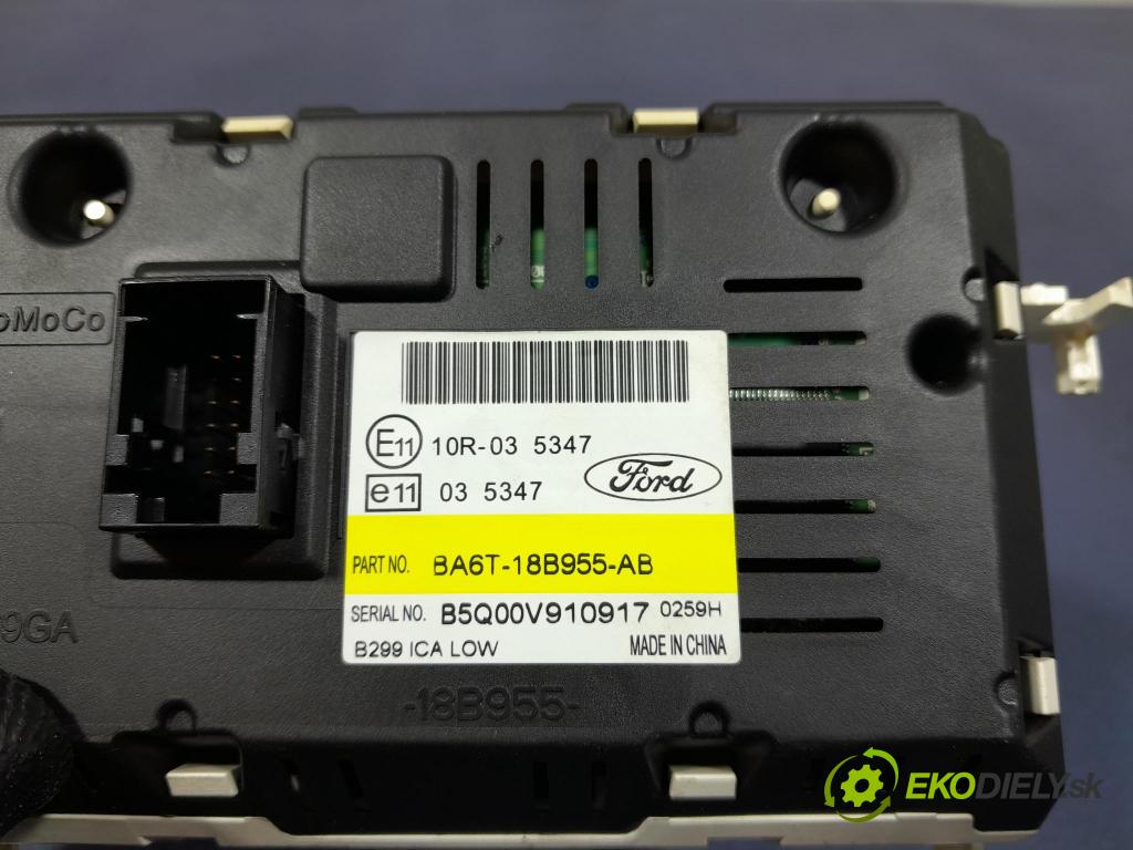 Ford Fiesta 2011 displej Radio / GPS BA6T-18B955-AB