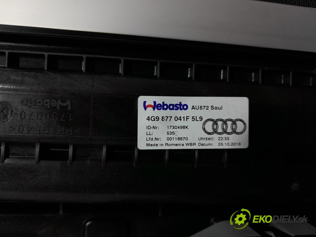 Audi A6 2016 Střešní okno: 4G9877041F