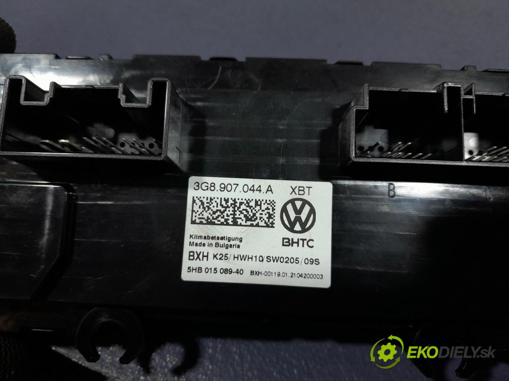 Vw Passat 2021 Přepínač Klimatizace: Proud vzduchu 3G8907044A