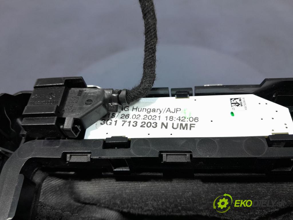 Vw Passat 2021 kulisa Změny Ozubené kola: 3G1713203N